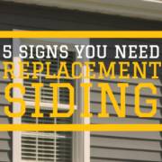 signs that your home may need replacement siding