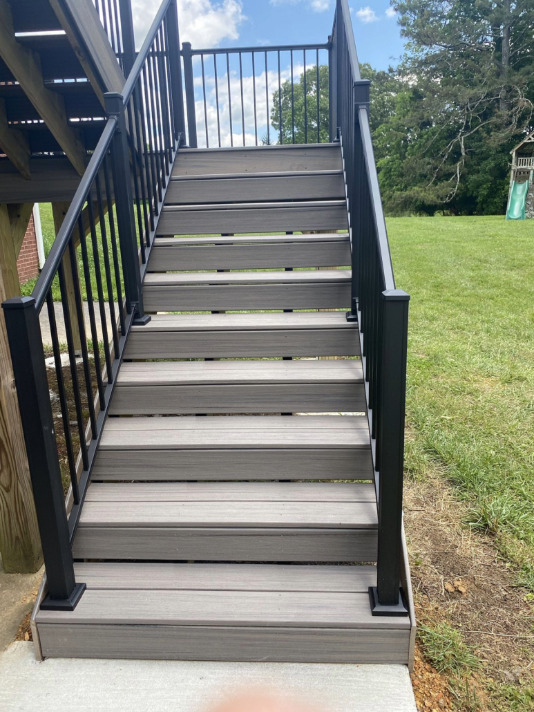 After deck replacement
